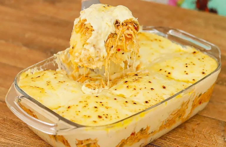 frango cremoso fácil