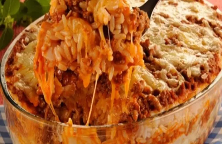 lasanha de arroz