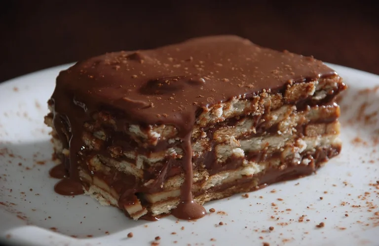 pavê simples de chocolate