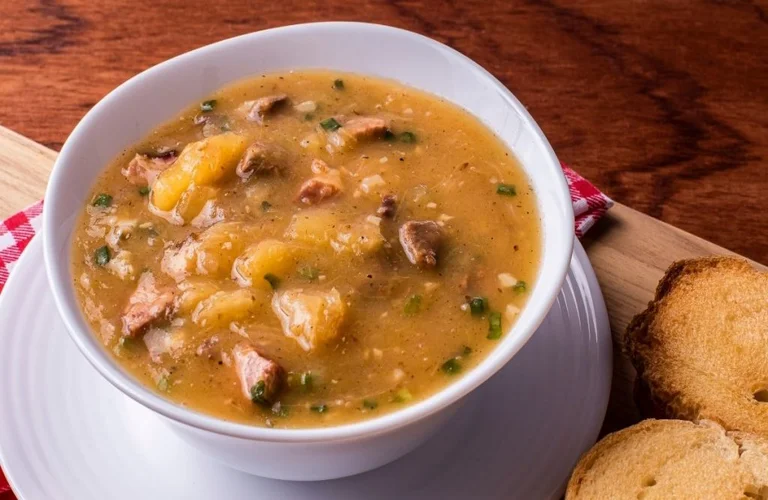 caldo de mandioca