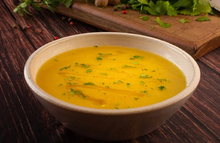 caldo de mandioquinha