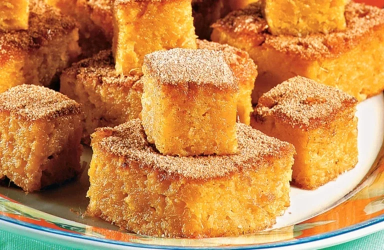 bolo de batata doce com coco