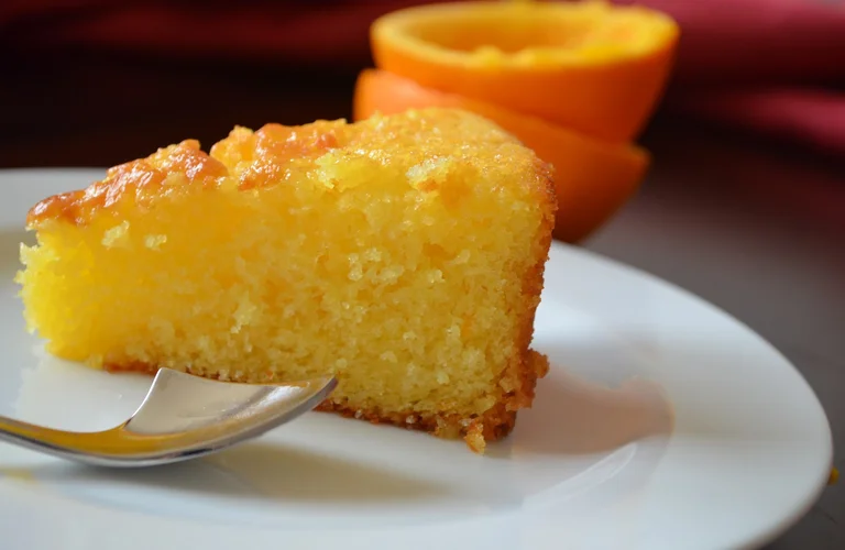 bolo de laranja molhadinho