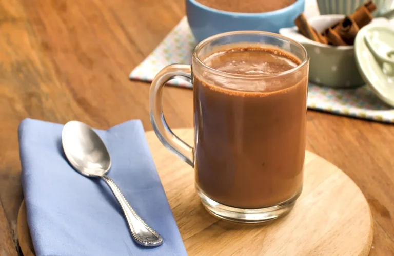 chocolate quente cremoso