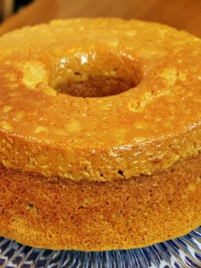 Bolo churros invertido