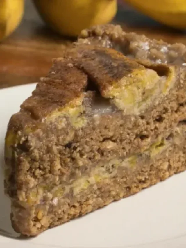 Bolo fit de banana