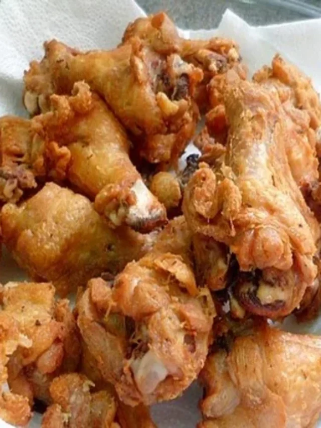 Frango frito na panela de pressão