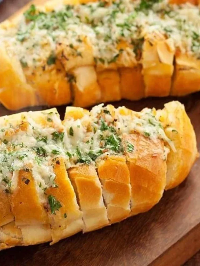 Pão de alho com requeijão