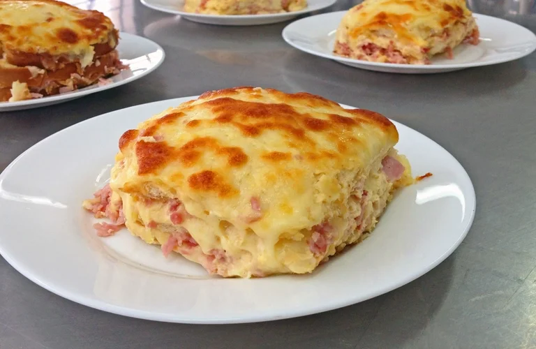 lasanha de batata com molho branco