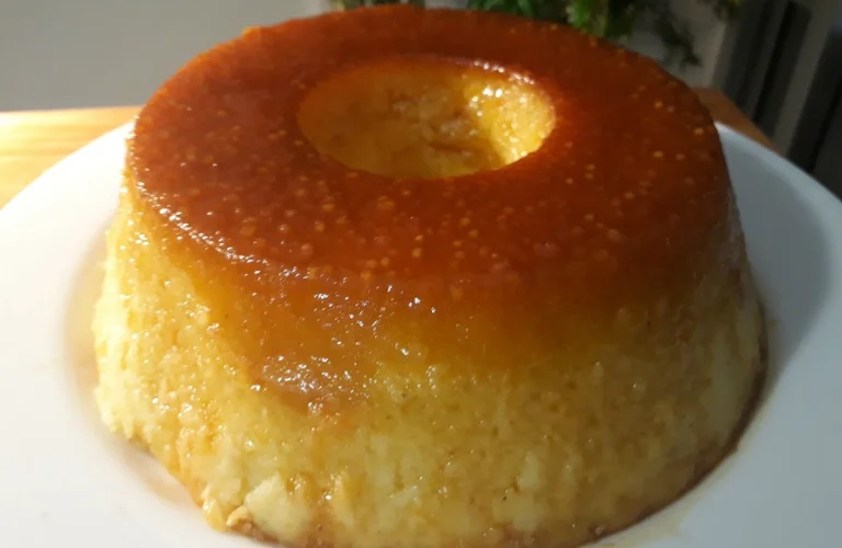 pudim de tapioca granulada