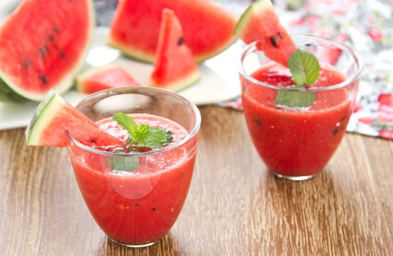 suco de melancia com gengibre