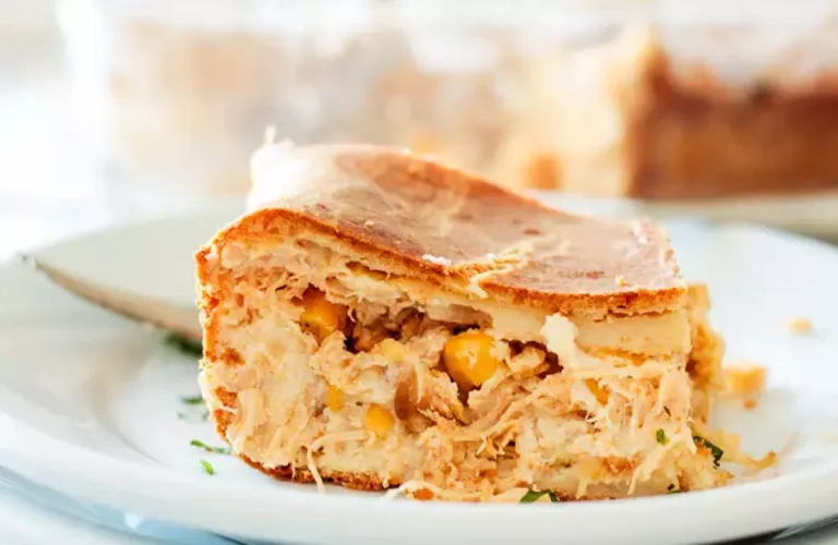 torta de frango facil de liquidificador