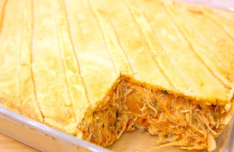 empadao de frango que derrete na boca