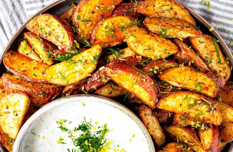 batata rustica na airfryer