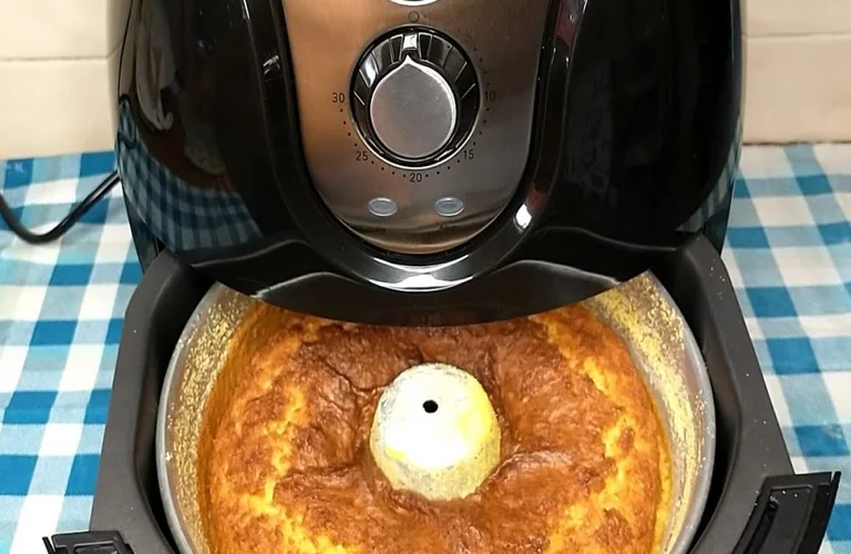 bolo na airfryer