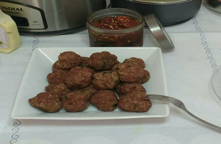 almôndegas rapídas ao forno