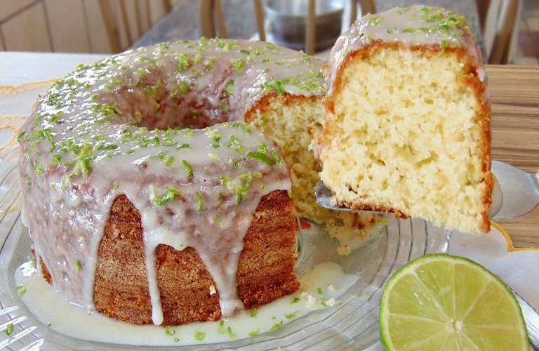 bolo de limão macio e fofinho
