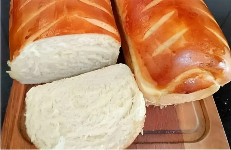 pão caseiro amanteigado