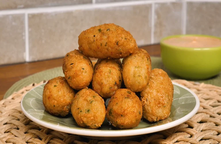 bolinho de arroz delicioso