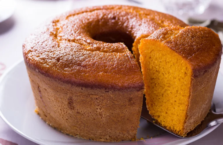 bolo de cenoura simples