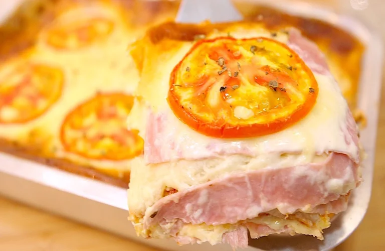 lanche de forno super fácil