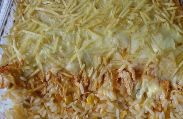 arroz de forno super rápido