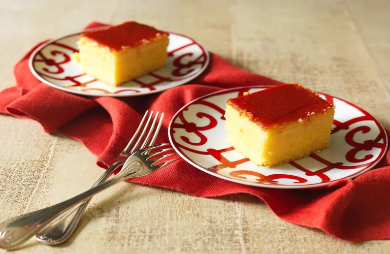 receita de bolo de fubá cremoso com goiabada de liquidificador