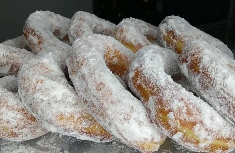 receita de rosquinhas de padaria açucaradas