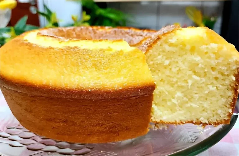 receita de bolo fofinho macio e fácil da vovó