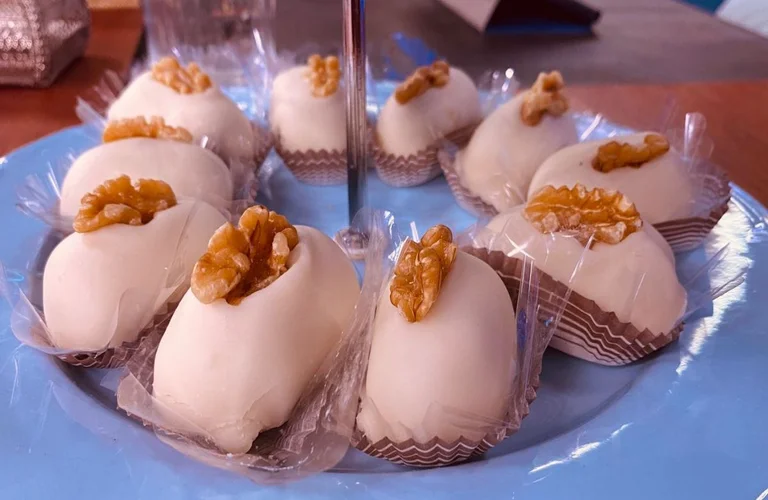 receita de camafeu de nozes