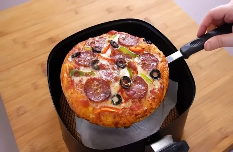 receita de pizza na airfryer deliciosa e rápida