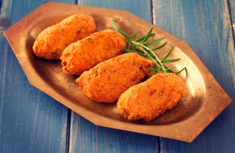 receita de croquete de berinjela prático