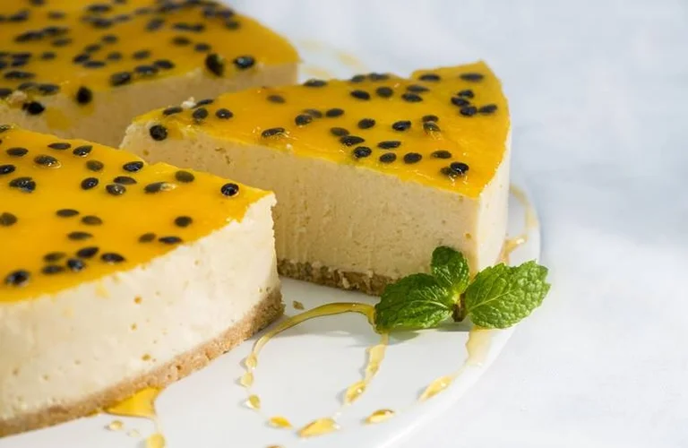 receita de torta de maracujá prática