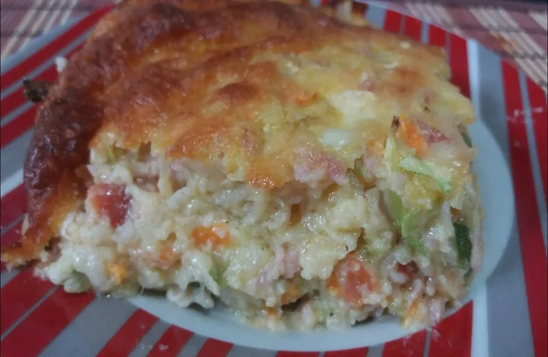 receita de torta de repolho cremosa deliciosa e fácil de fazer