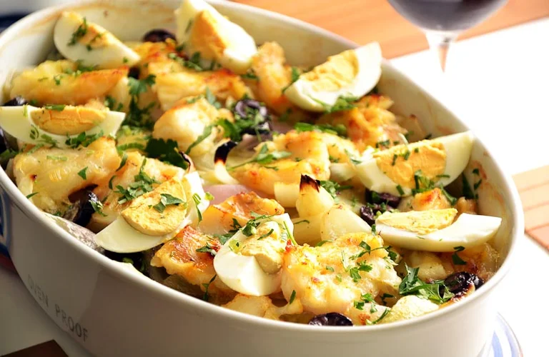 receita de bacalhau a portuguesa
