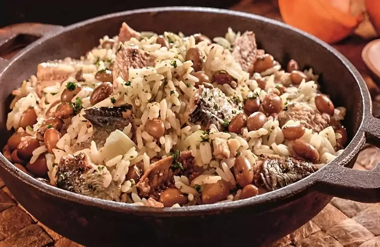 receita de baião de dois nordestino eu sempre faço aqui em casa receitinha é sucesso