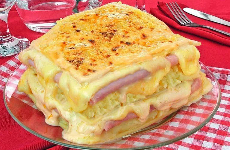 receita de receita de lasanha de batata com molho branco