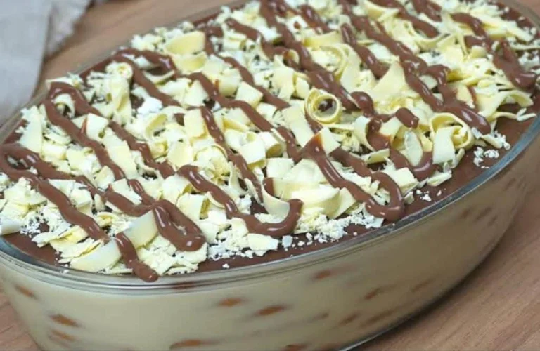 receita de pavê de chocolate cremoso que dá água na boca