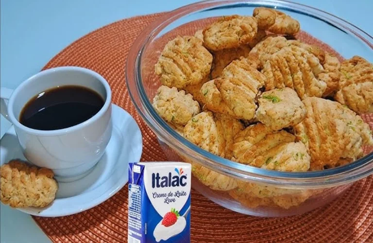 biscoitos de creme de leite caseiros
