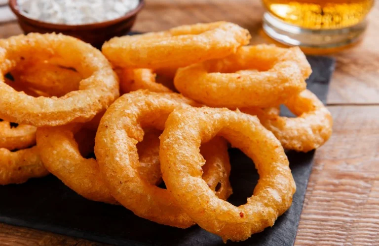 cebola empanada crocante