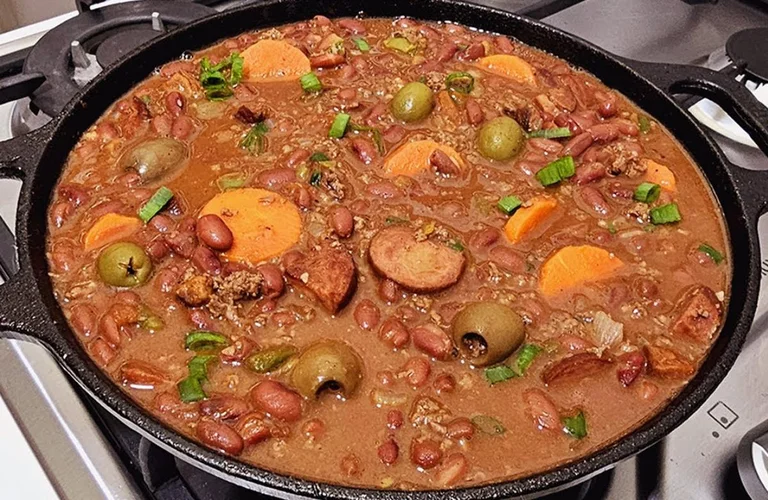 feijão mexicano tradicional