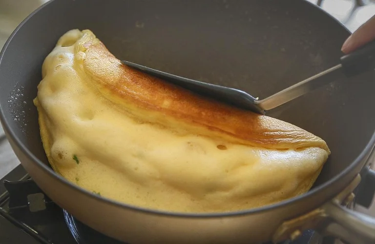 omelete soufflé japonês leve como uma nuvem e fácil de preparar